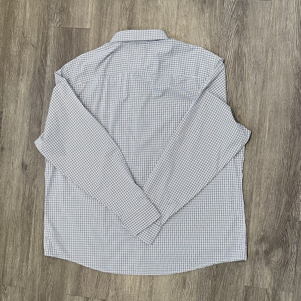 UNTUCKit Beaumont Shirt Men's 3XL Plaid‎ Long Sleeve Button Stretch Performance - Picture 4 of 9